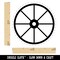Wagon Wheel Solid Self-Inking Rubber Stamp for Stamping Crafting Planners